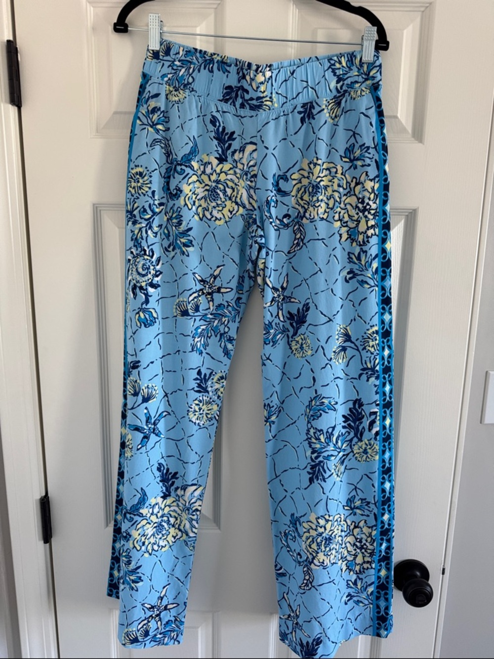 32" Bal Harbour Palazzo Pant Bellevue Blue Breakers Beach Engineered Pant